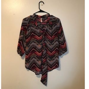 Patterned blouse